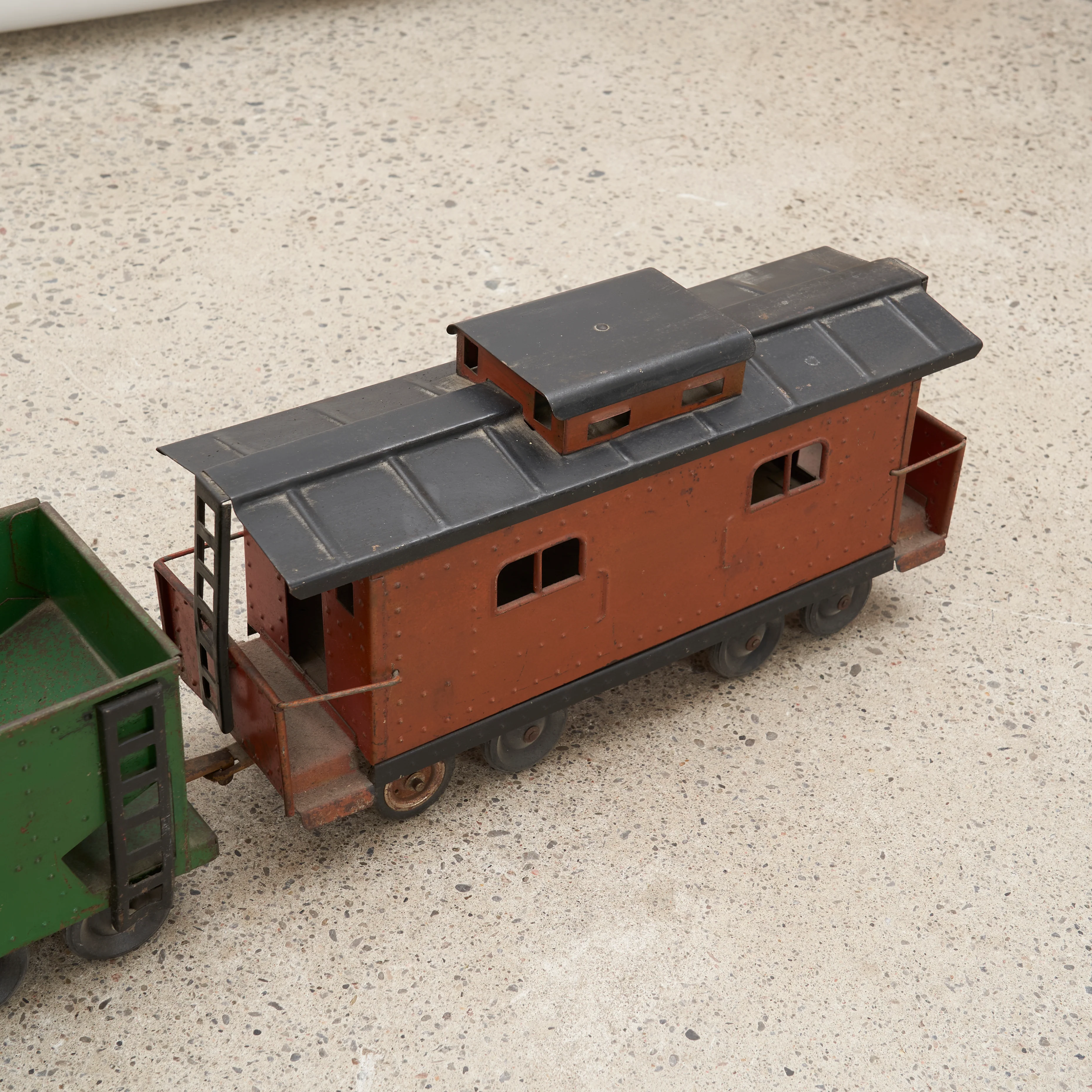 1930's 'Cor-Cor' Toy Train Set by Corcoran Mfg. Co. - Image 6
