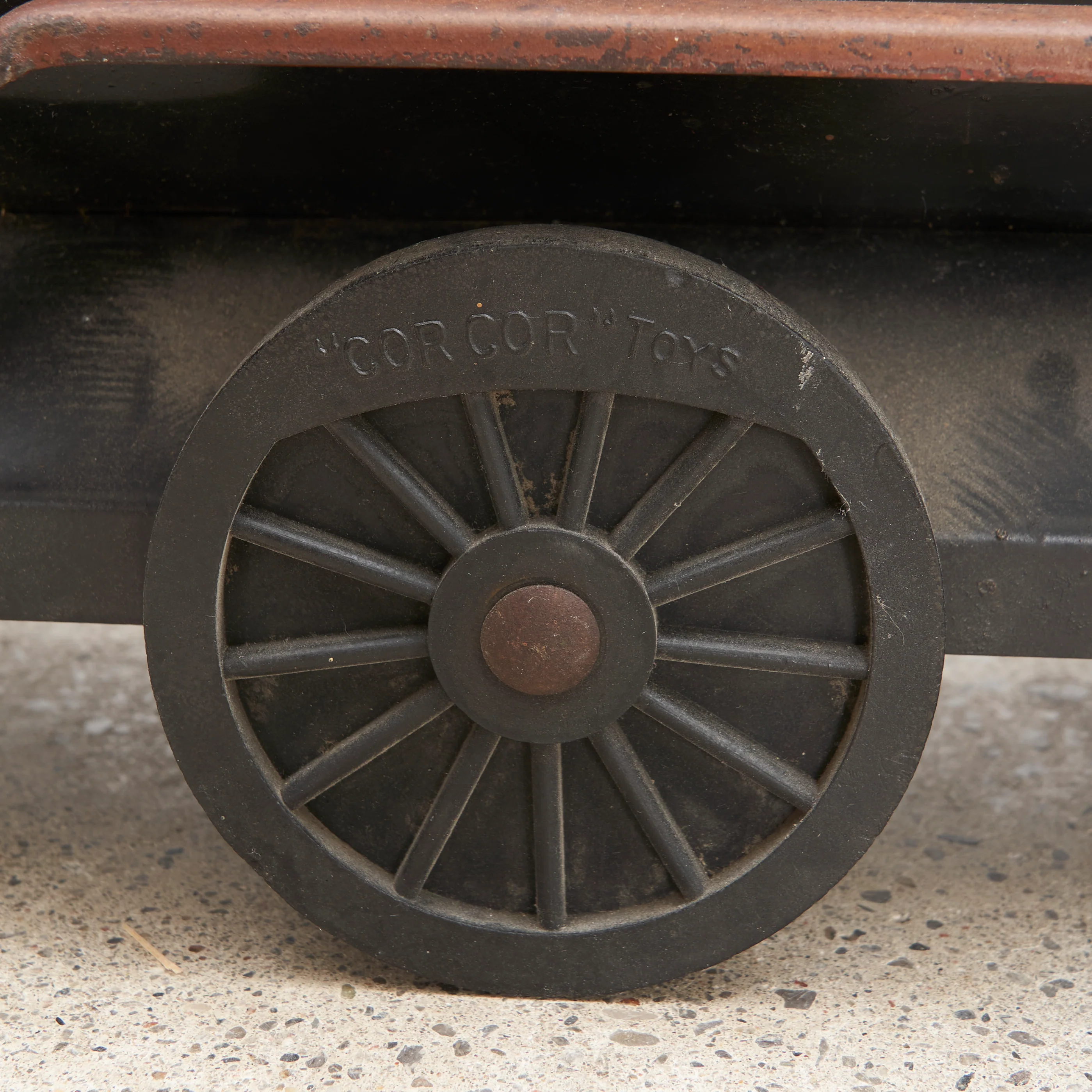 1930's 'Cor-Cor' Toy Train Set by Corcoran Mfg. Co. - Image 9