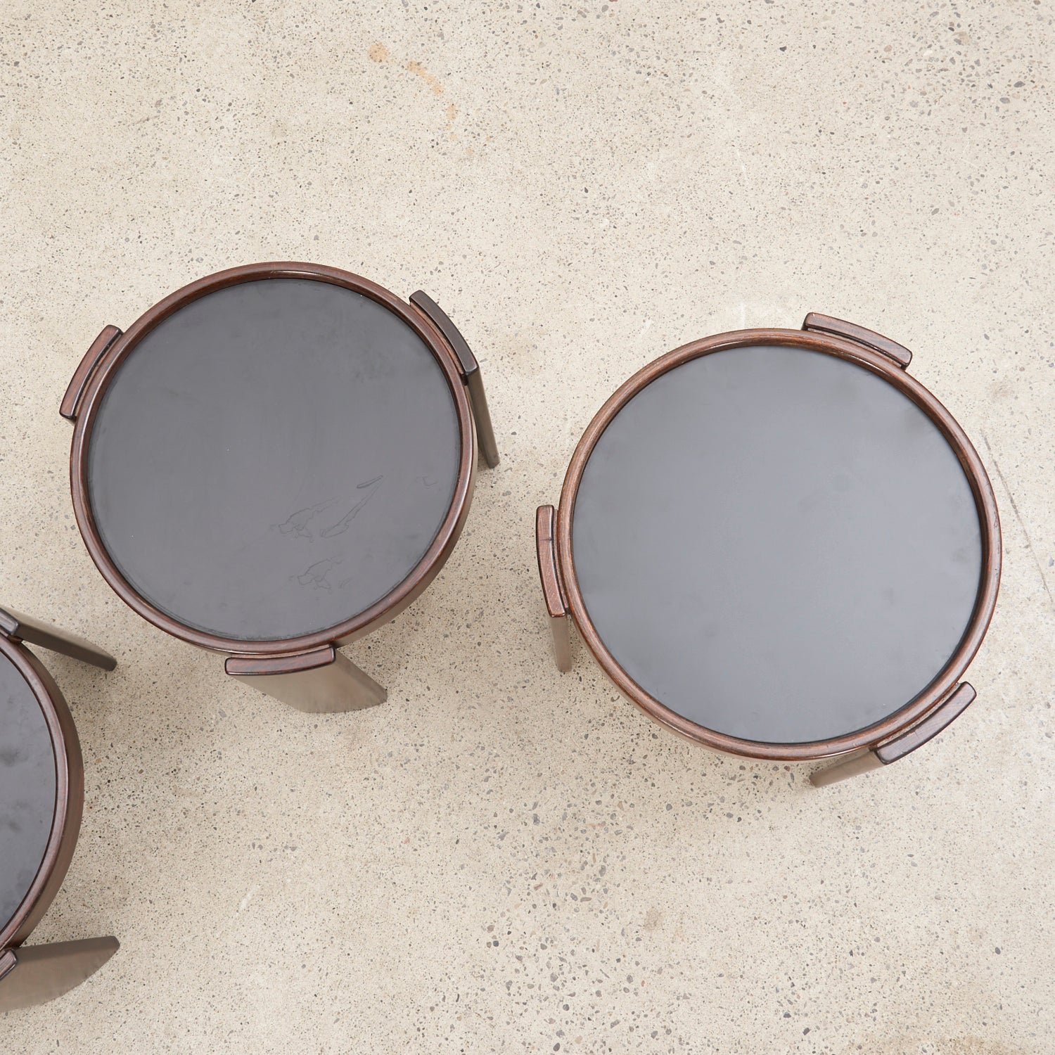 Set of 4 '780' Round Nesting Tables by Gianfranco Frattini for Cassina - Image 6