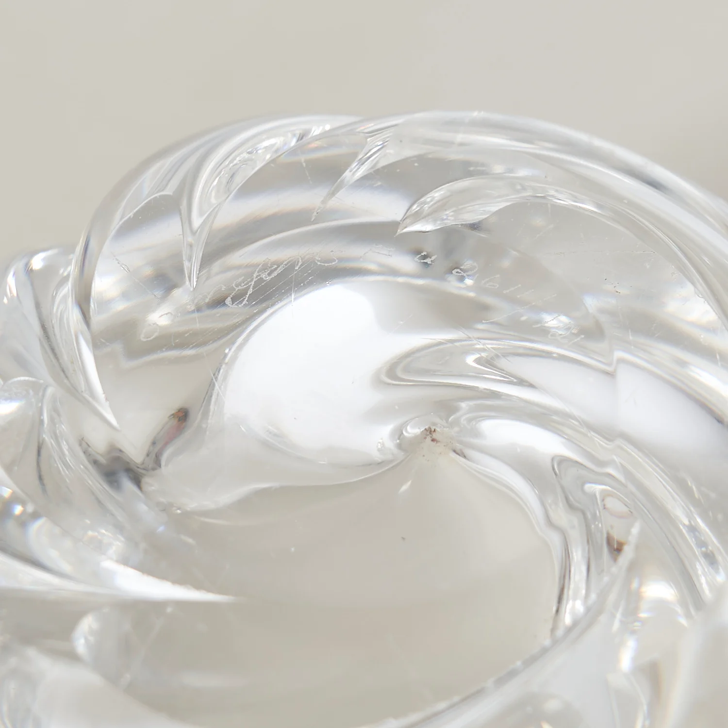 Clear Art Glass Bowl by Orrefors - Image 4