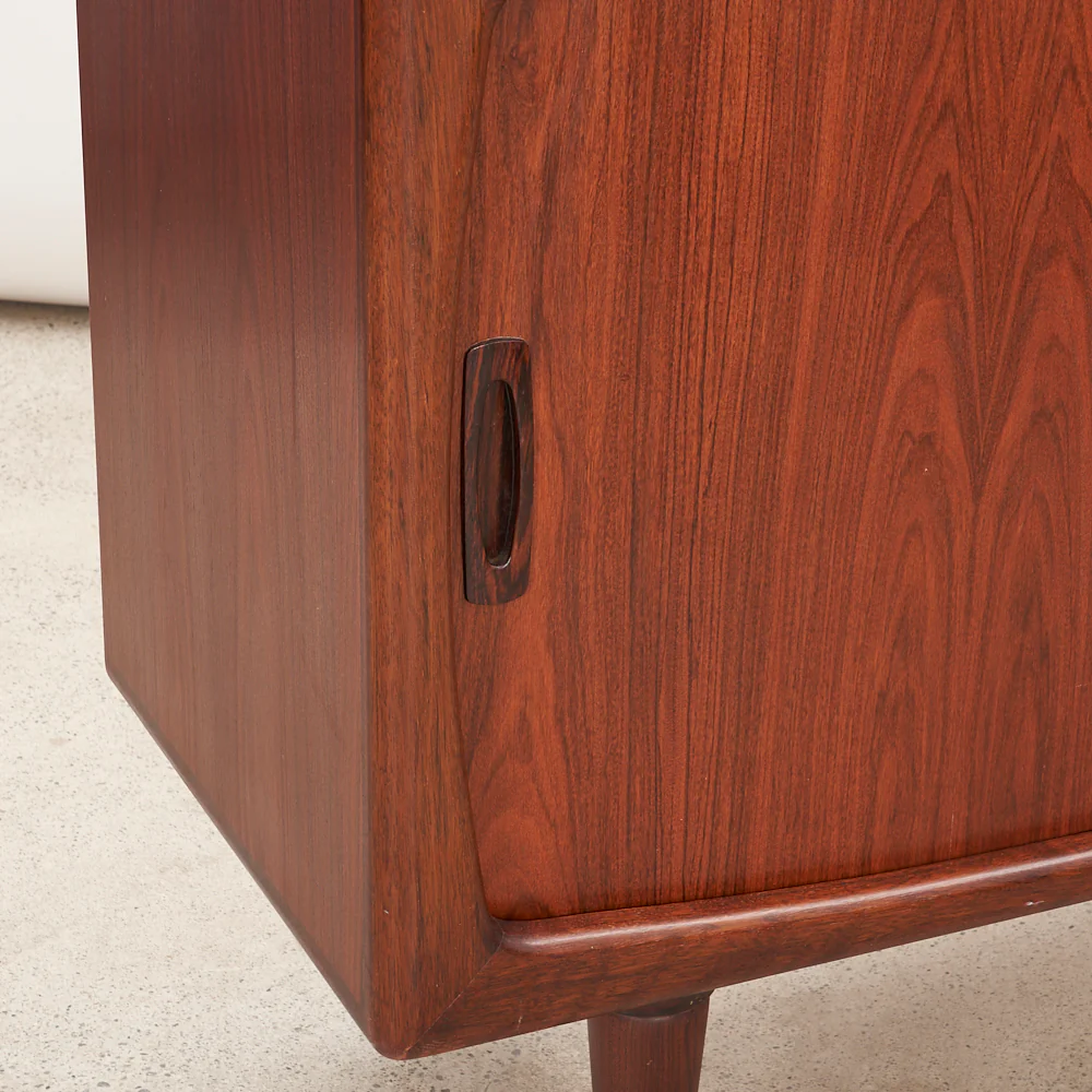 Compact Rosewood Sideboard by H.P. Hansen, Denmark - Image 10
