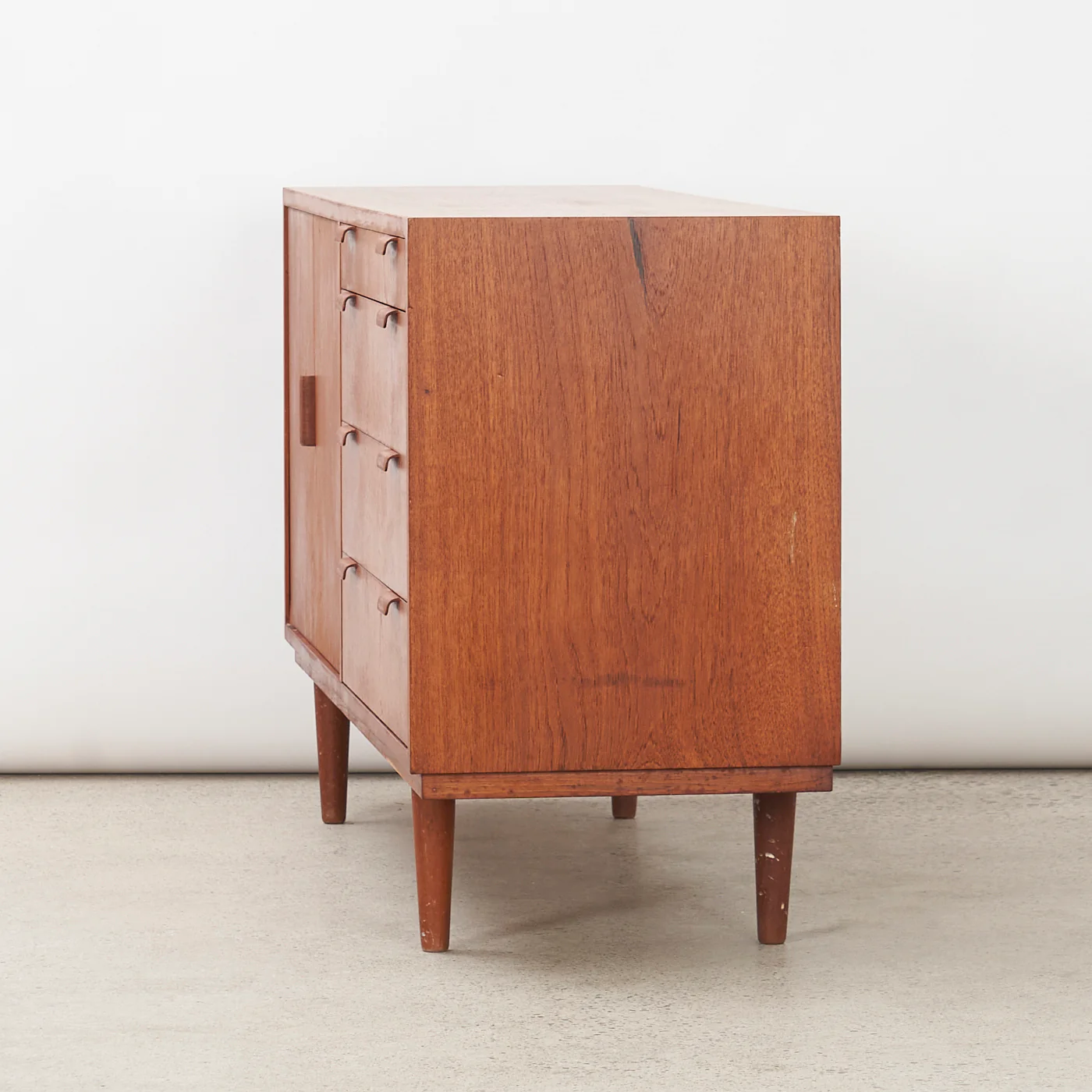 Compact Teak Sideboard by Carlo Jensen for Hundevad & Co., Denmark - Image 13