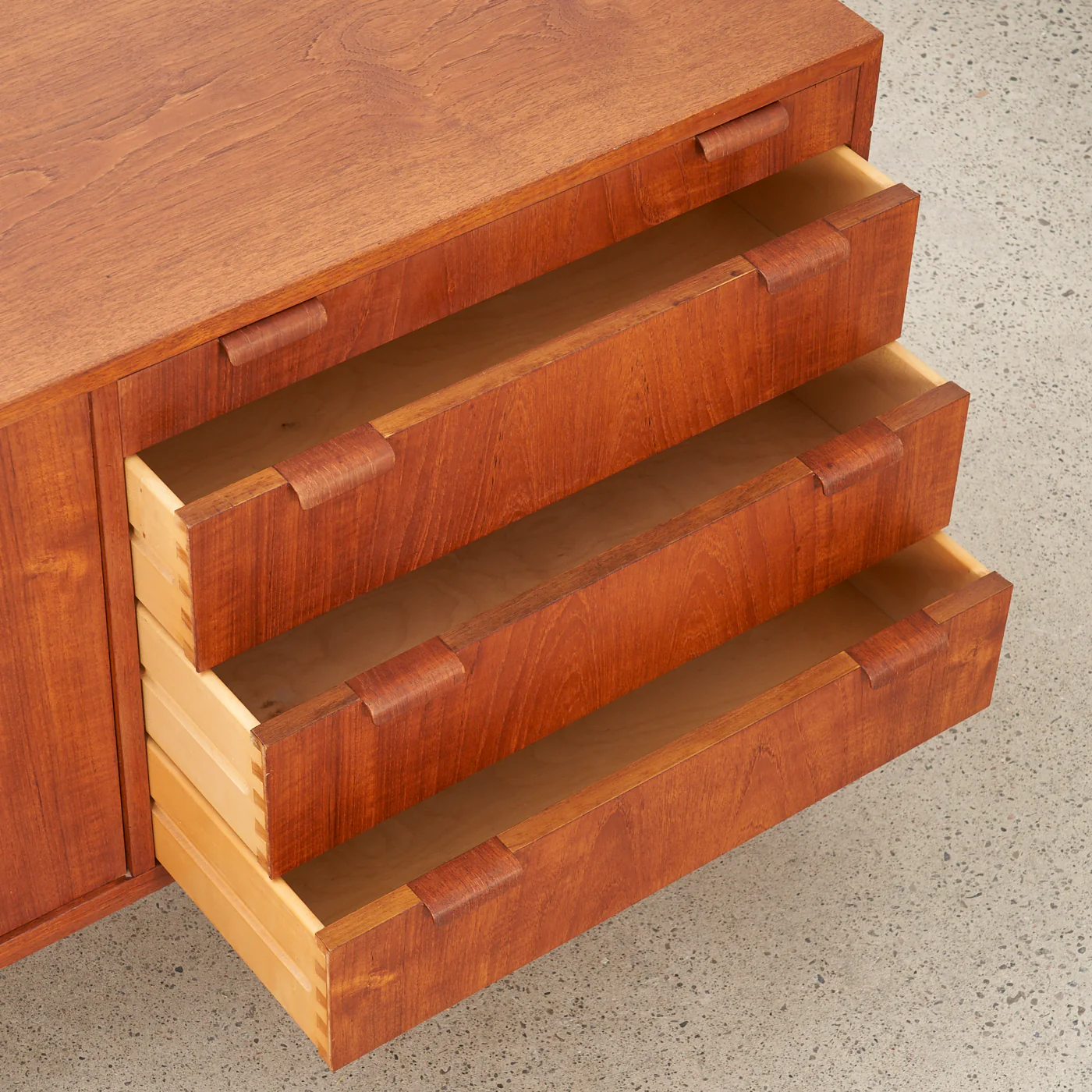 Compact Teak Sideboard by Carlo Jensen for Hundevad & Co., Denmark - Image 6