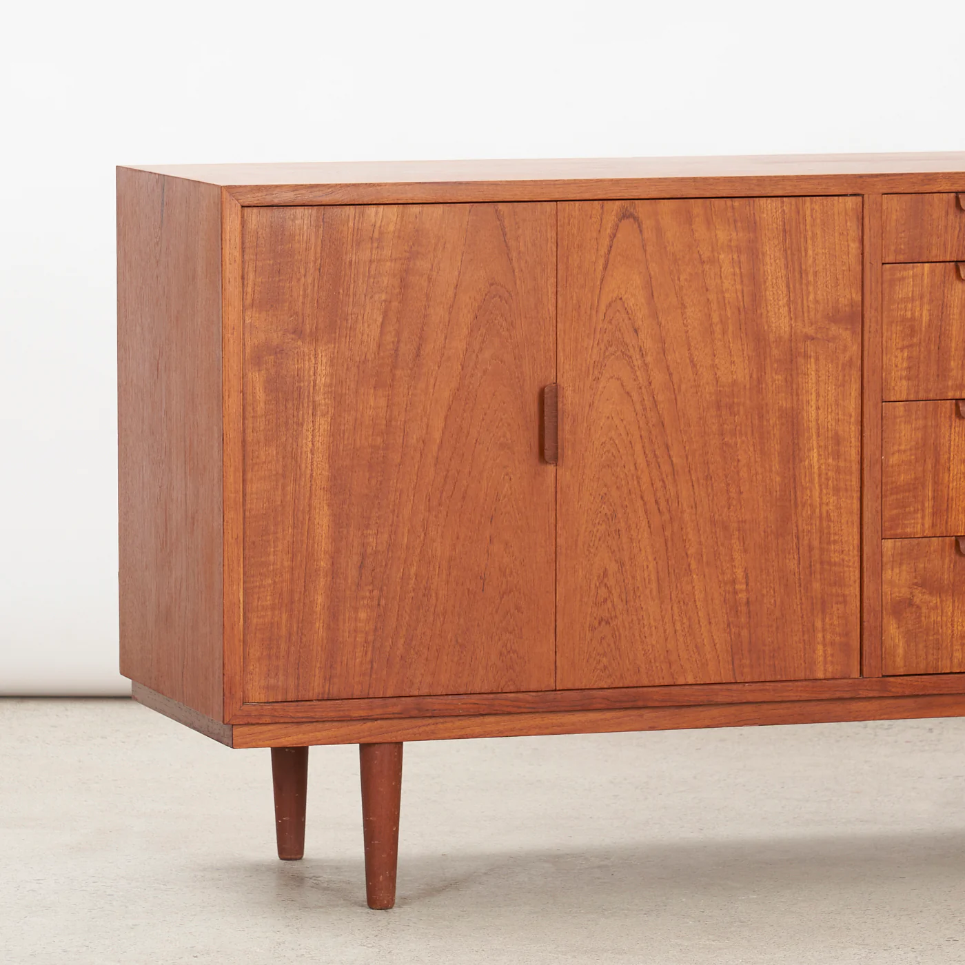 Compact Teak Sideboard by Carlo Jensen for Hundevad & Co., Denmark - Image 8