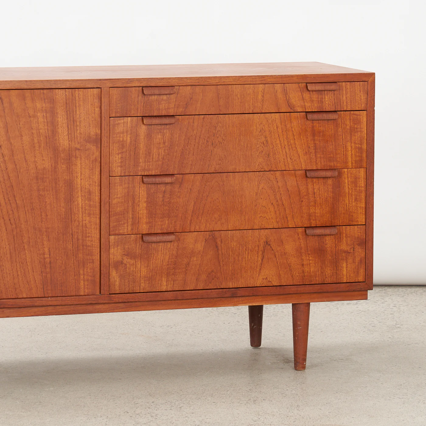Compact Teak Sideboard by Carlo Jensen for Hundevad & Co., Denmark - Image 9