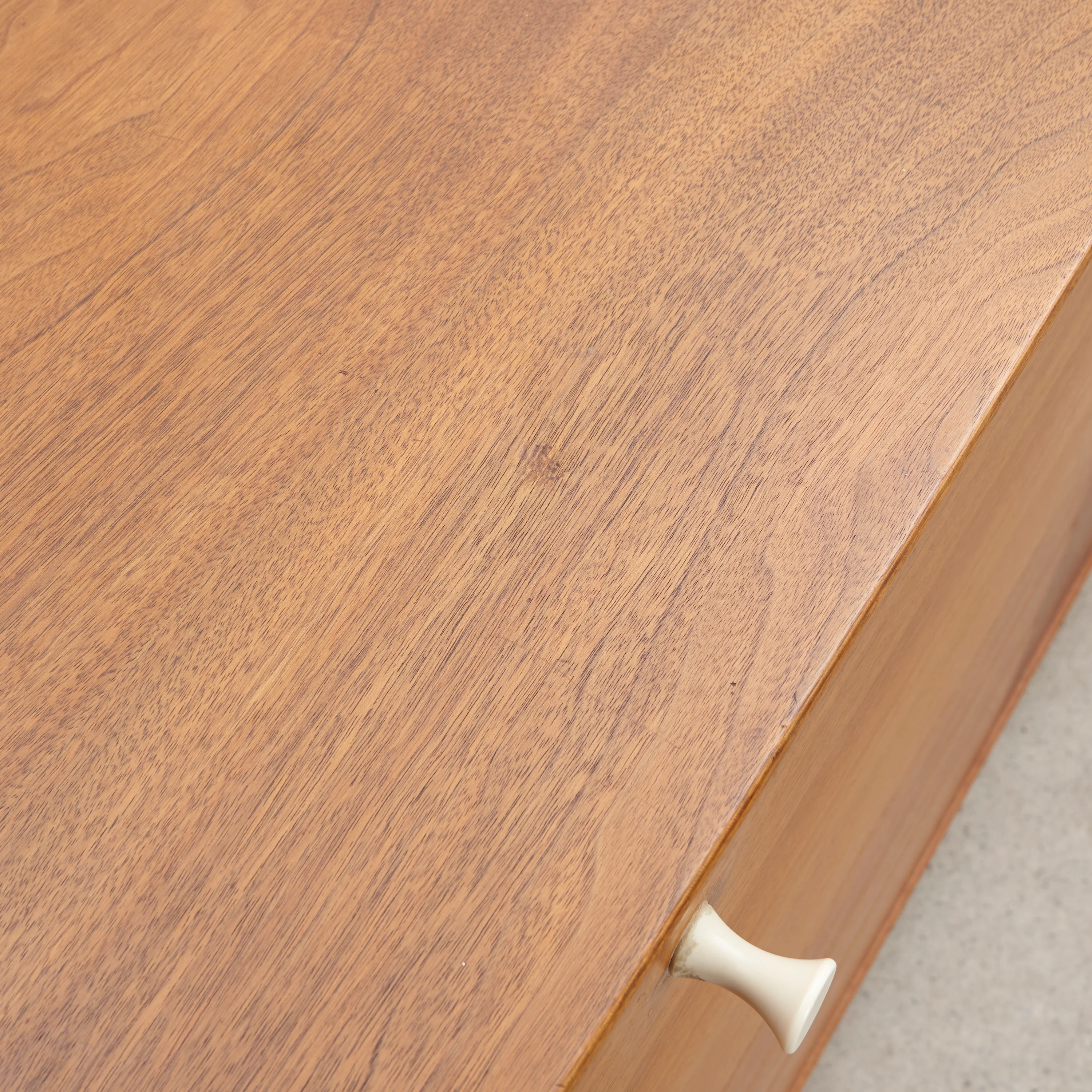 George Nelson Walnut Thin Edge Drop-Front Secretary For Herman Miller - Image 14