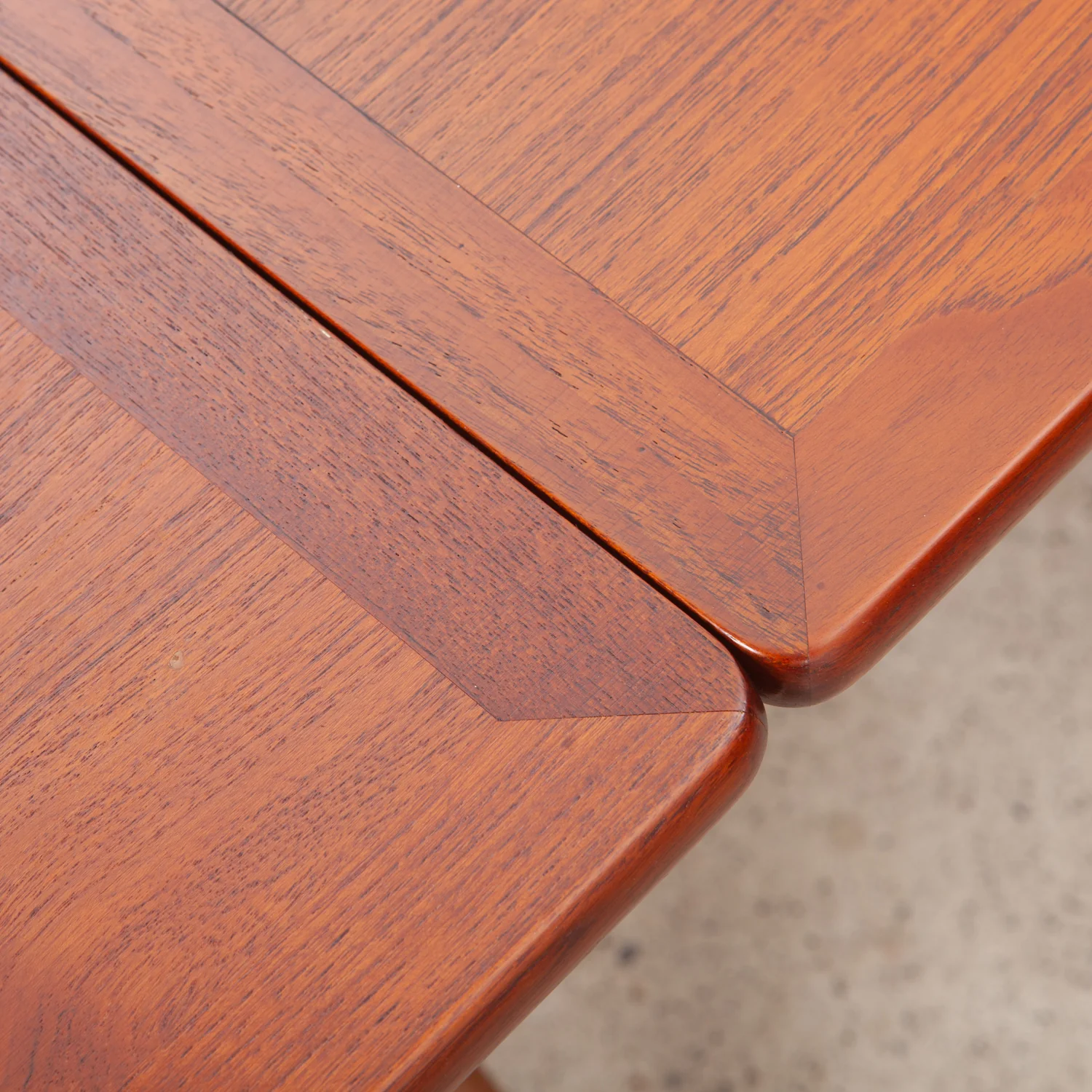 'Model AT304' Teak & Oak Drop-Leaf Dining Table by Hans Wegner for Andreas Tuck, Denmark - Image 7