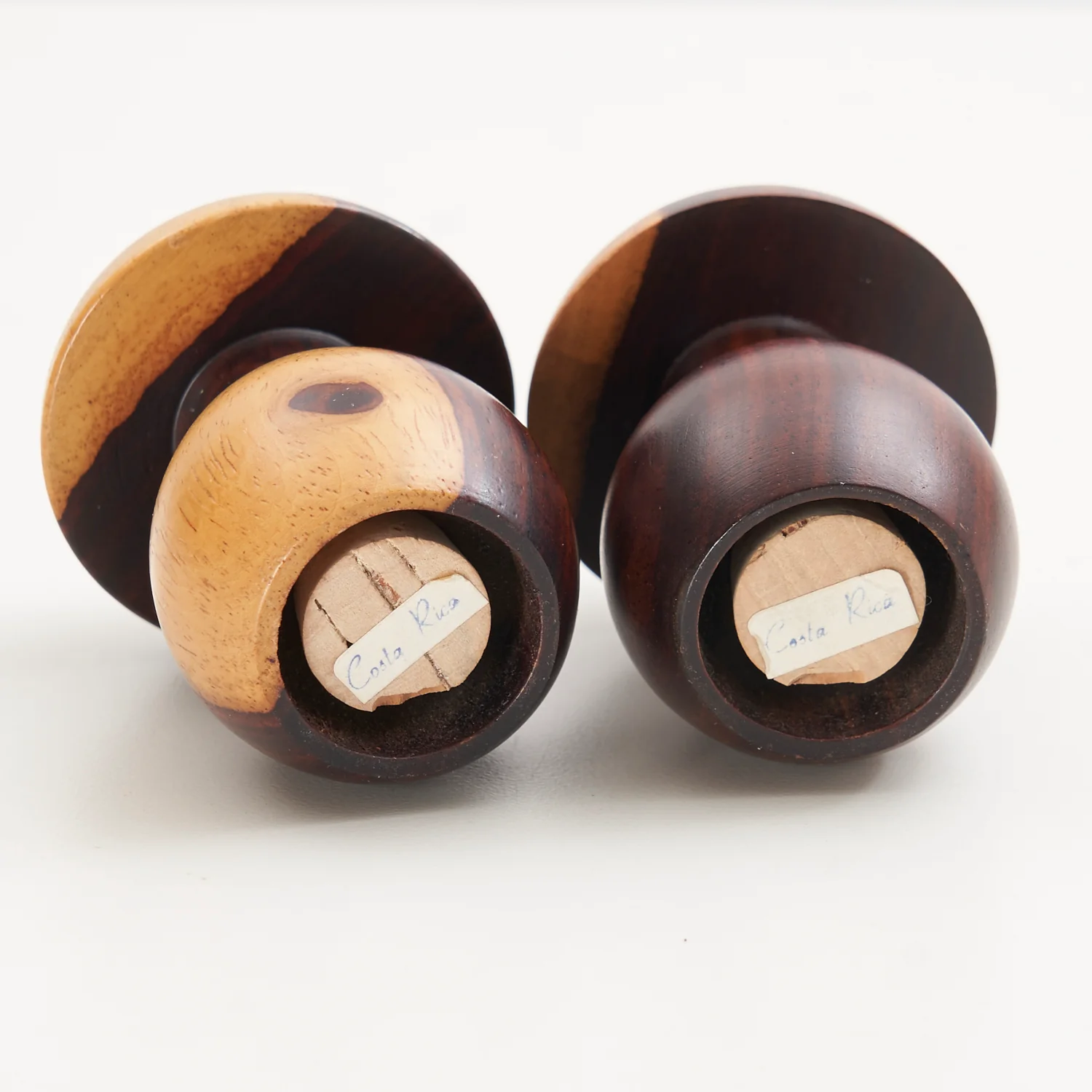 Pair of Rosewood Salt & Pepper Shakers - Image 5