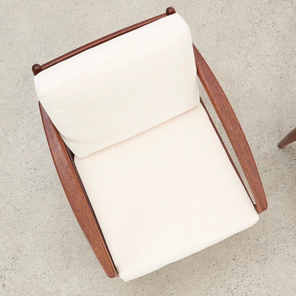 Pair of Teak ‘Paper Knife' Lounge Chairs by Kai Kristiansen for Magnus Olesen, Denmark - Image 5