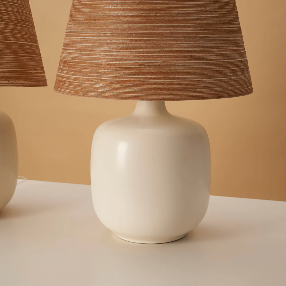 Pair of Vintage Model 1300 Lotte Lamps - Image 5
