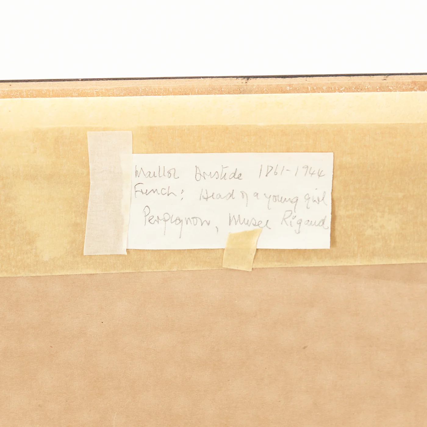 'Profile of a Young Woman' Print by Aristide Mailol - Image 5