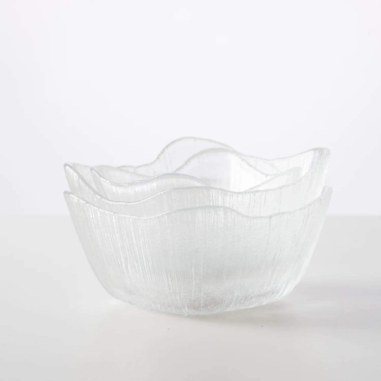 Set of 3 Decorative Glass Bowls - Image 7