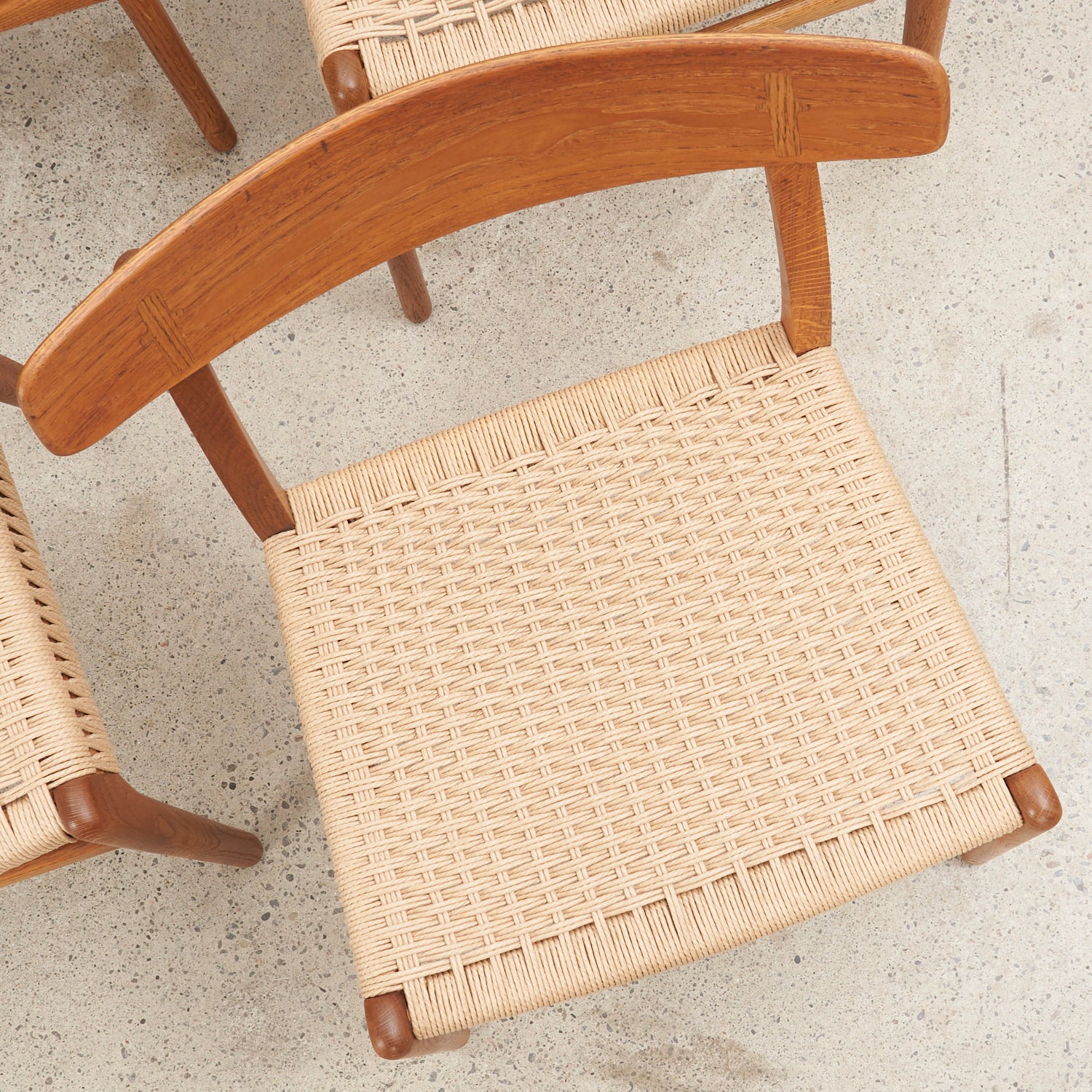 Set of 4 Oak 'CH23' Dining Chairs by Hans Wegner for Carl Hansen & Søn, Denmark - Image 12