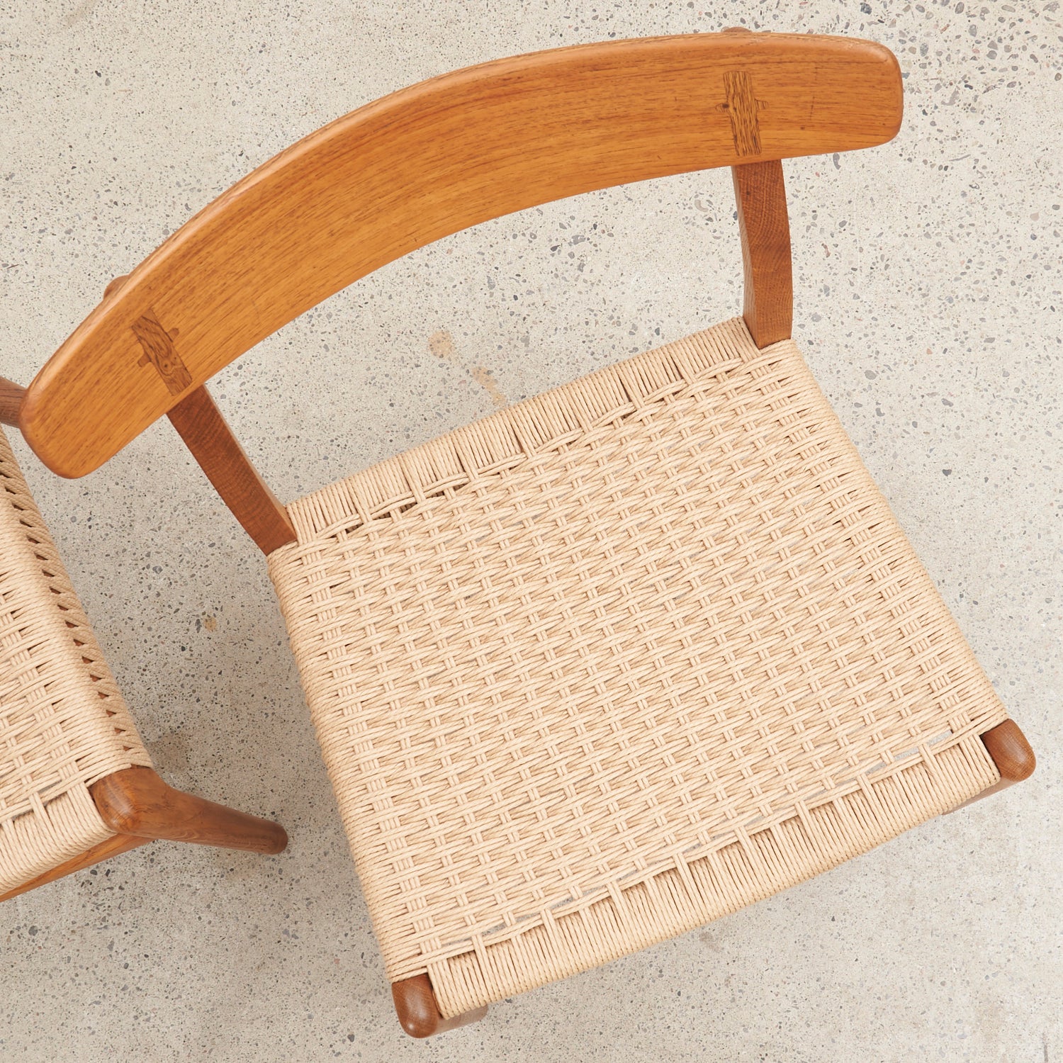 Set of 4 Oak 'CH23' Dining Chairs by Hans Wegner for Carl Hansen & Søn, Denmark - Image 14