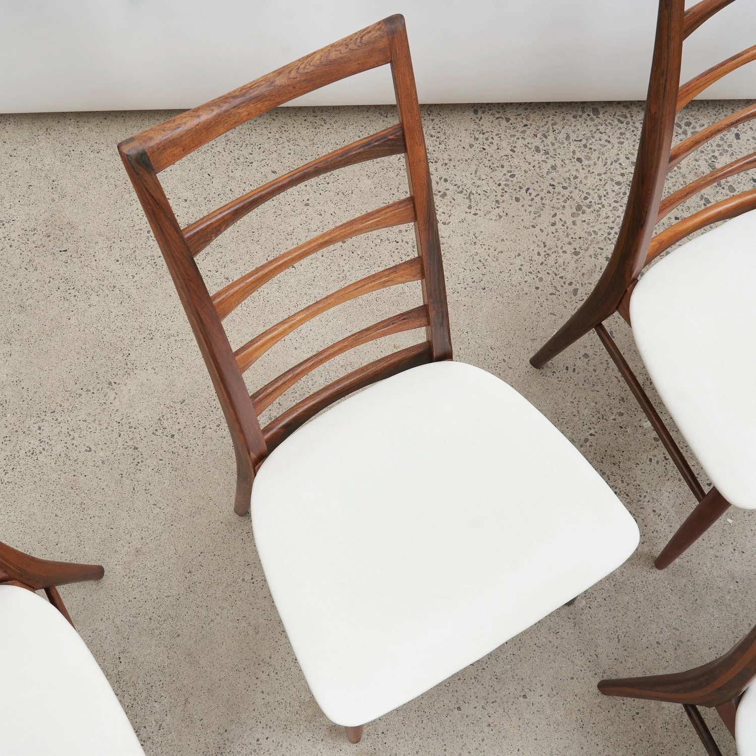 Set of 6 'Lis' Rosewood Dining Chairs by Niels Koefoed - Image 12