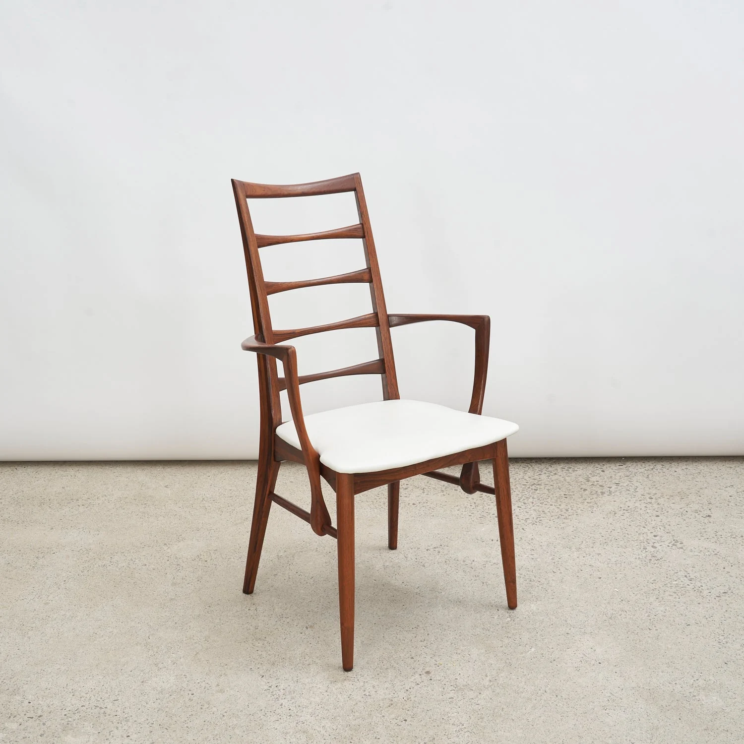 Set of 6 'Lis' Rosewood Dining Chairs by Niels Koefoed - Image 4