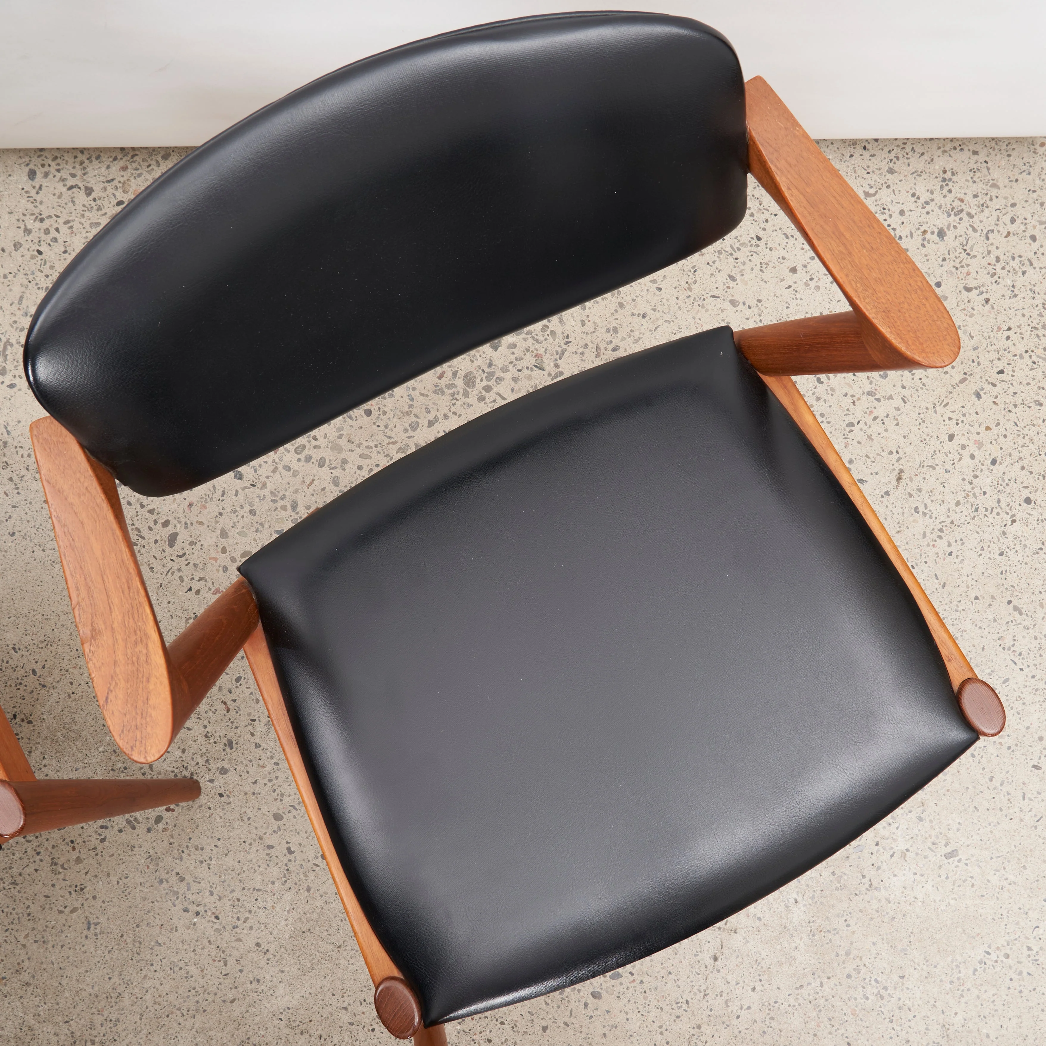 Set of 8 'Model 42' Teak Dining Chairs by Kai Kristiansen - Image 11