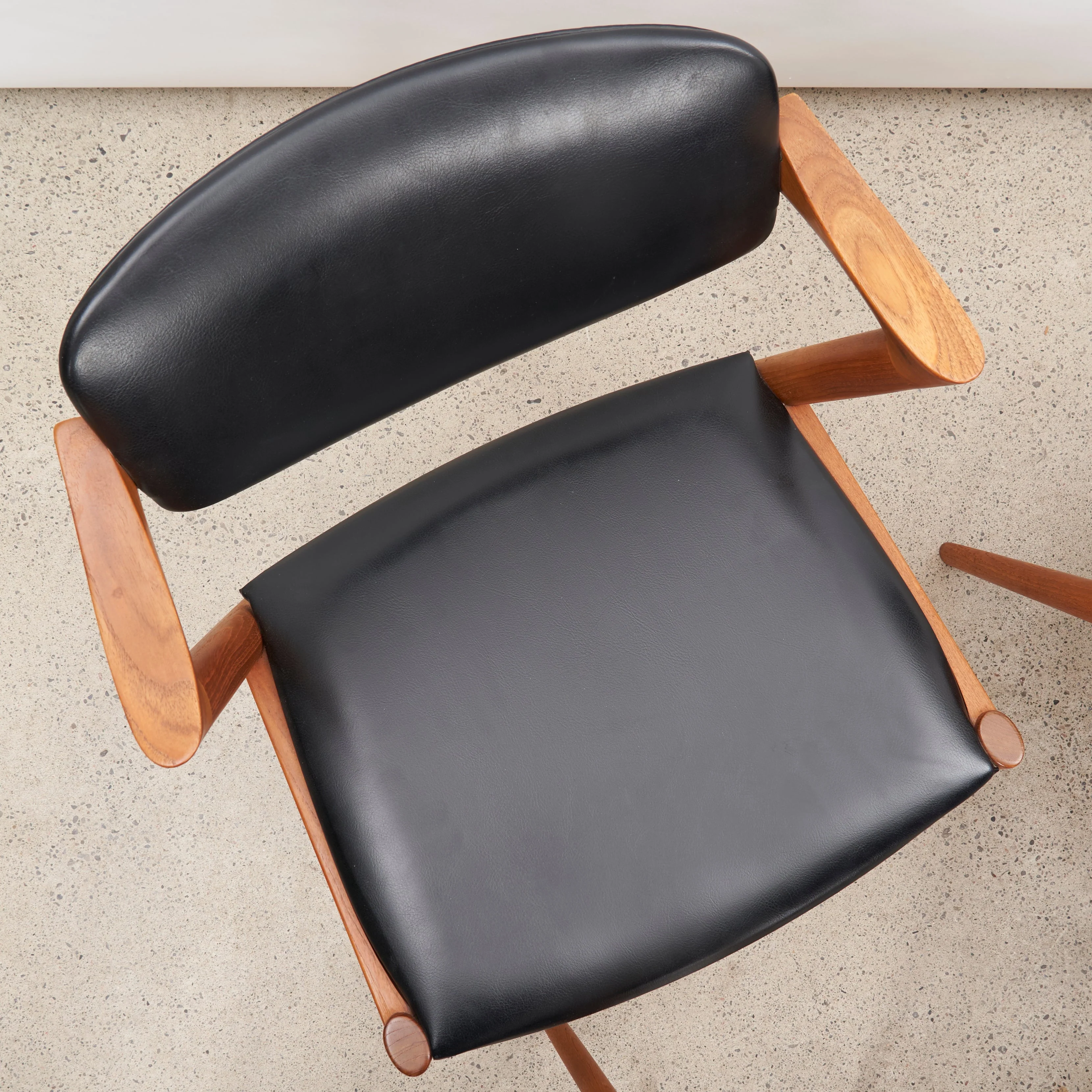 Set of 8 'Model 42' Teak Dining Chairs by Kai Kristiansen - Image 9