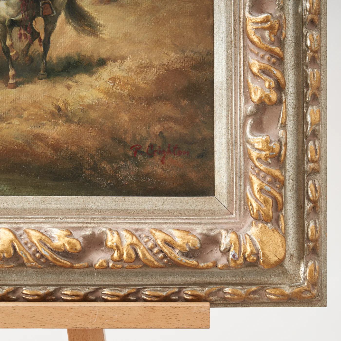 Signed Oil Painting - Image 6