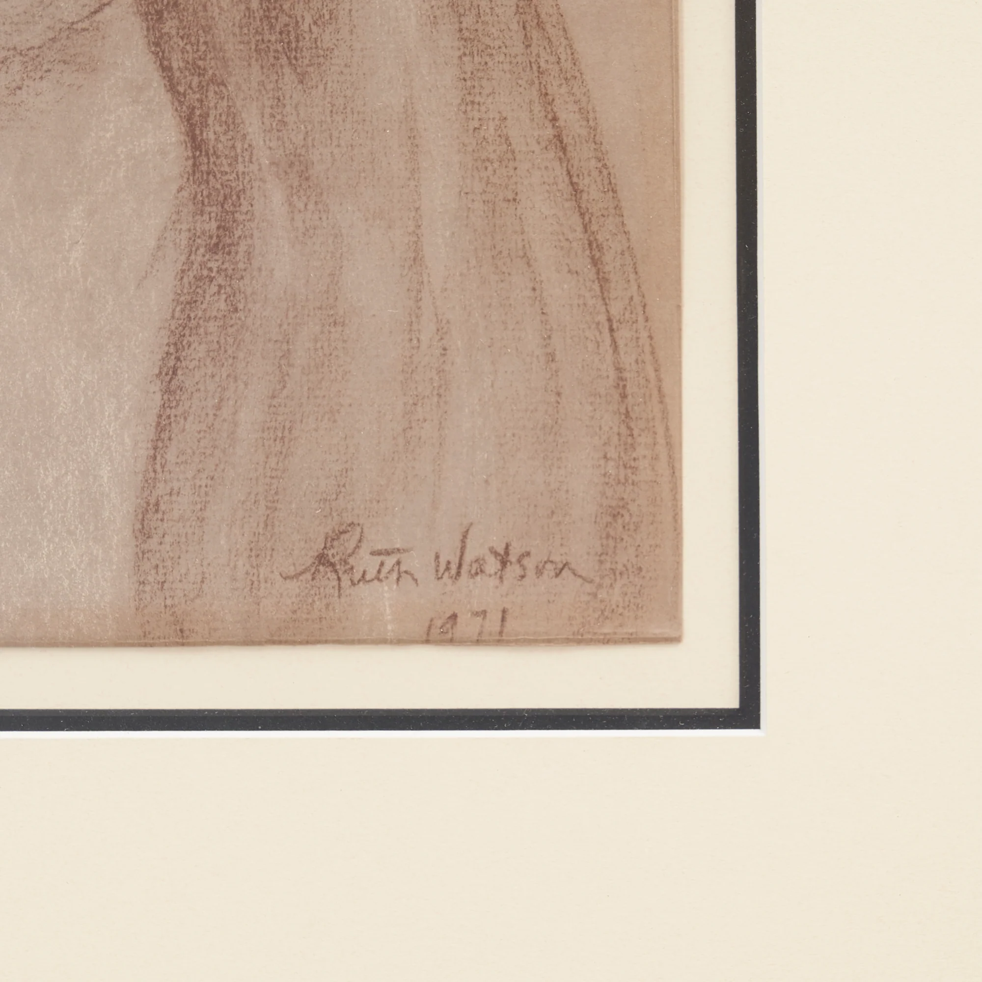 Signed Portrait of a Girl - Image 4