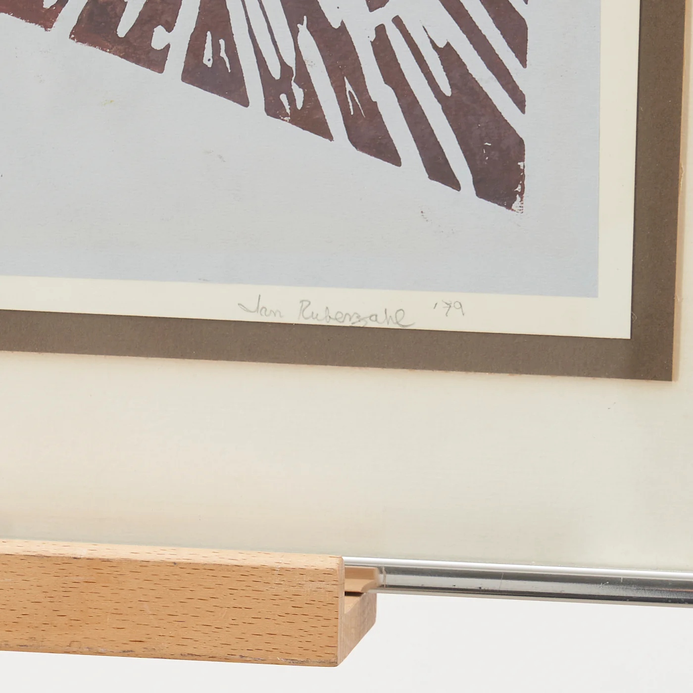 Signed Screenprint 'Old Man' - Image 4