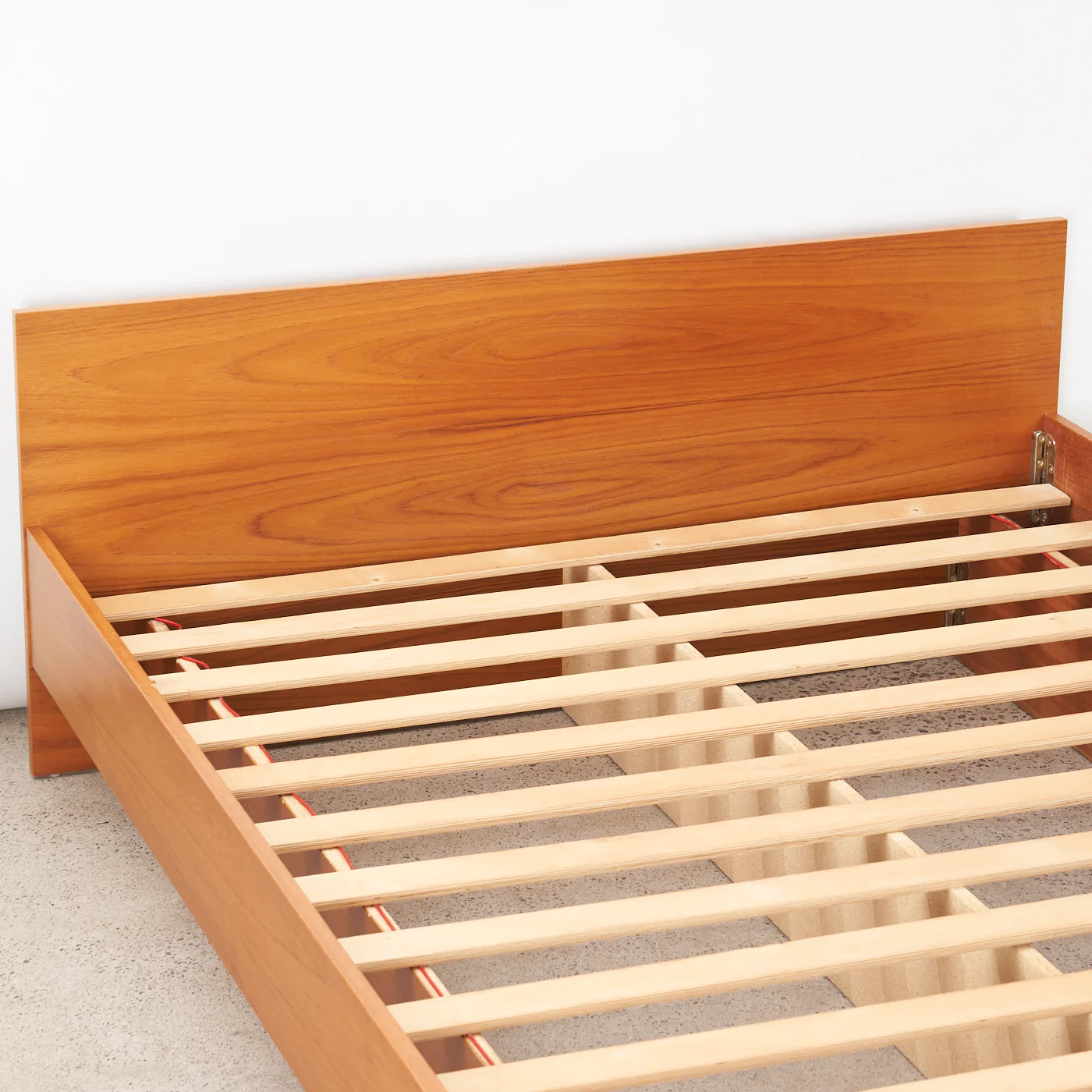 Teak Double Bed - Image 5