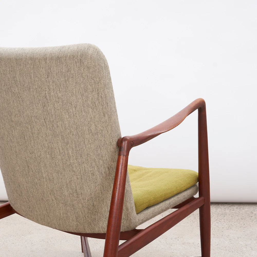 Teak 'Fireplace' aka 'B059' Lounge Chair by Finn Juhl for Bovirke, Denmark - Image 10