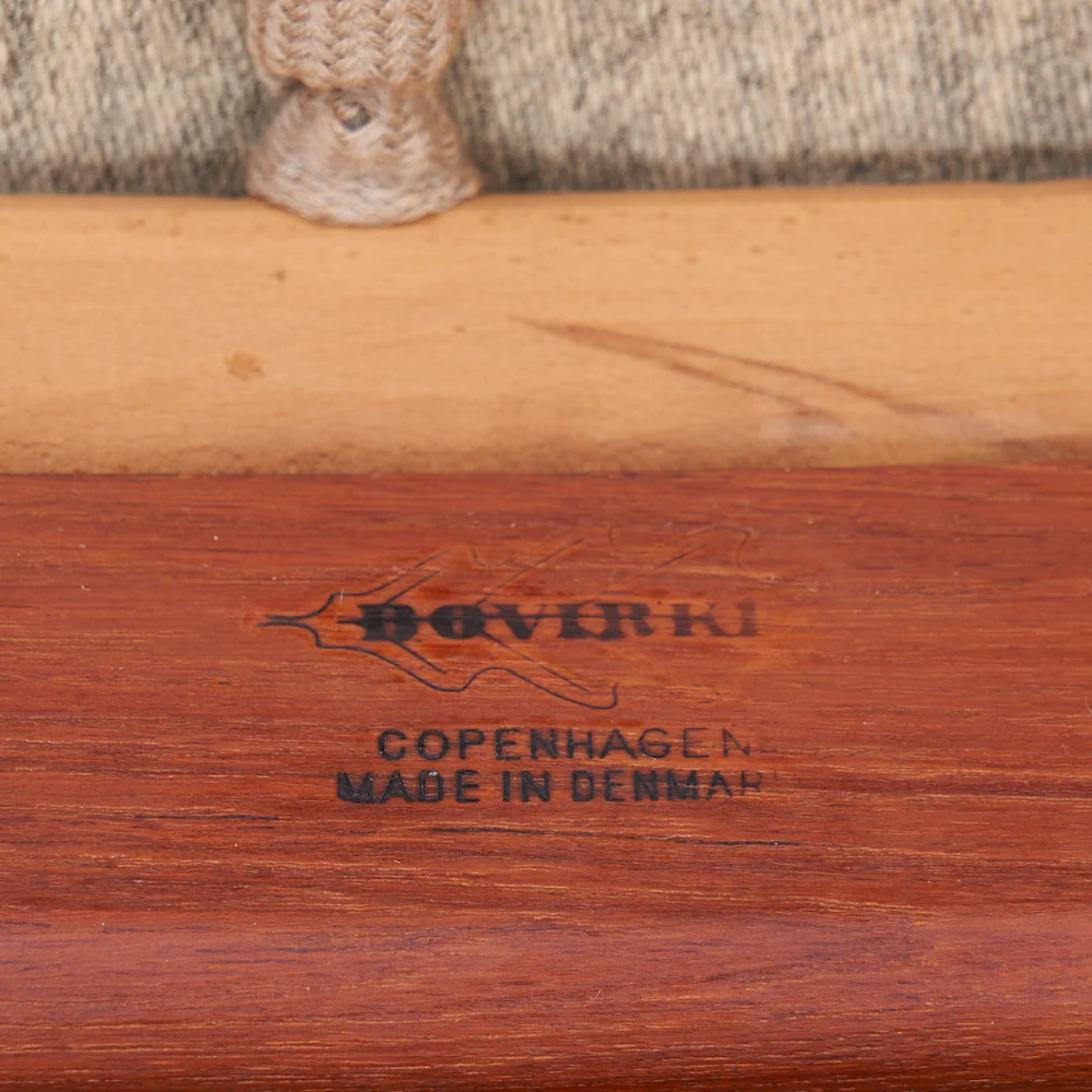 Teak 'Fireplace' aka 'B059' Lounge Chair by Finn Juhl for Bovirke, Denmark - Image 14