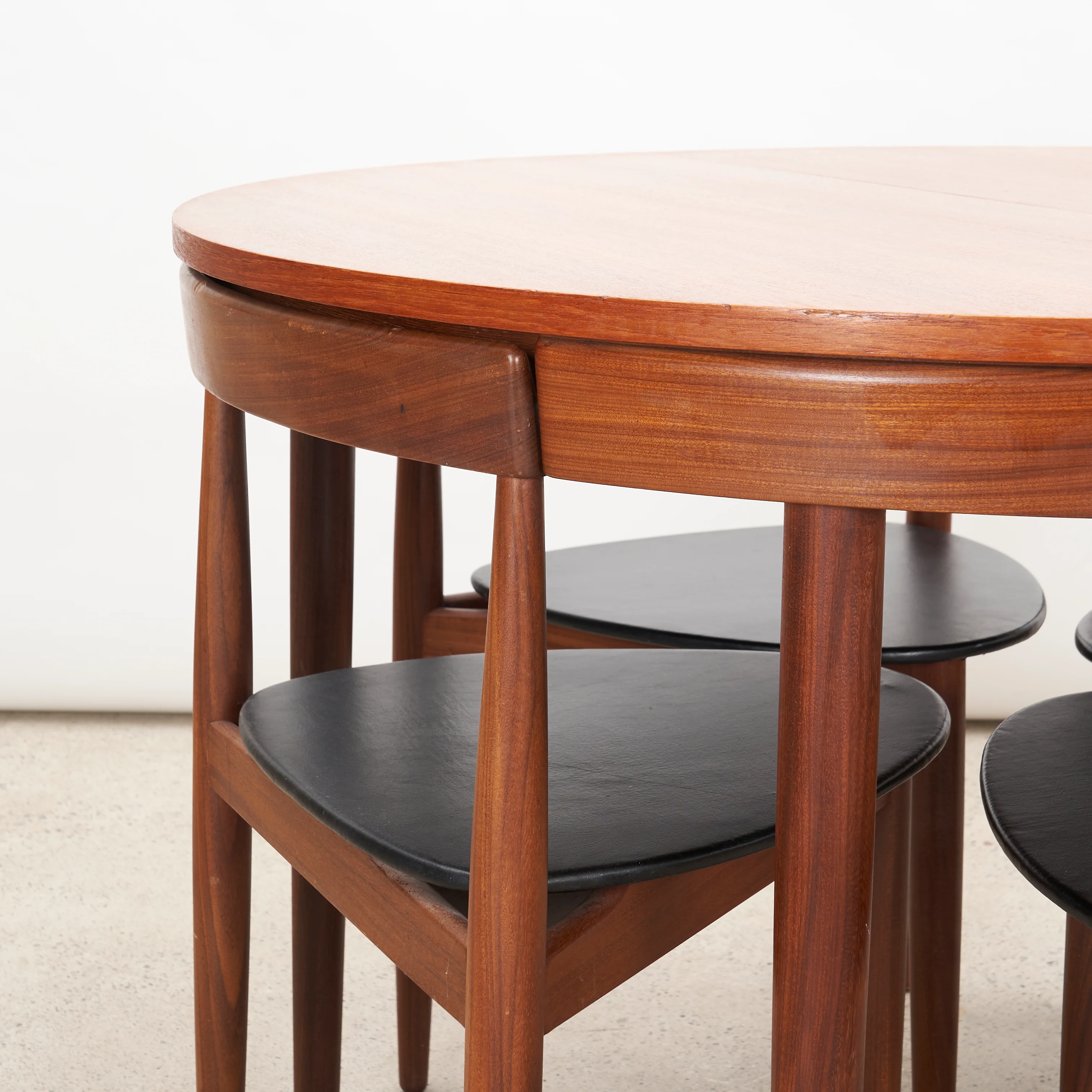 Teak 'Roundette' Dining Set by Hans Olsen for Frem Røjle, Denmark - Image 11
