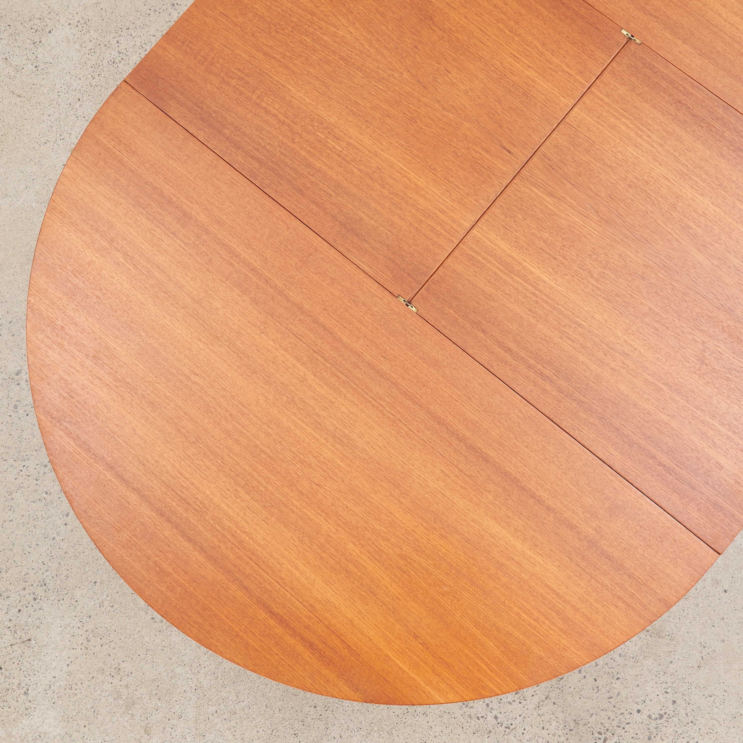 Teak 'Roundette' Dining Set by Hans Olsen for Frem Røjle, Denmark - Image 12