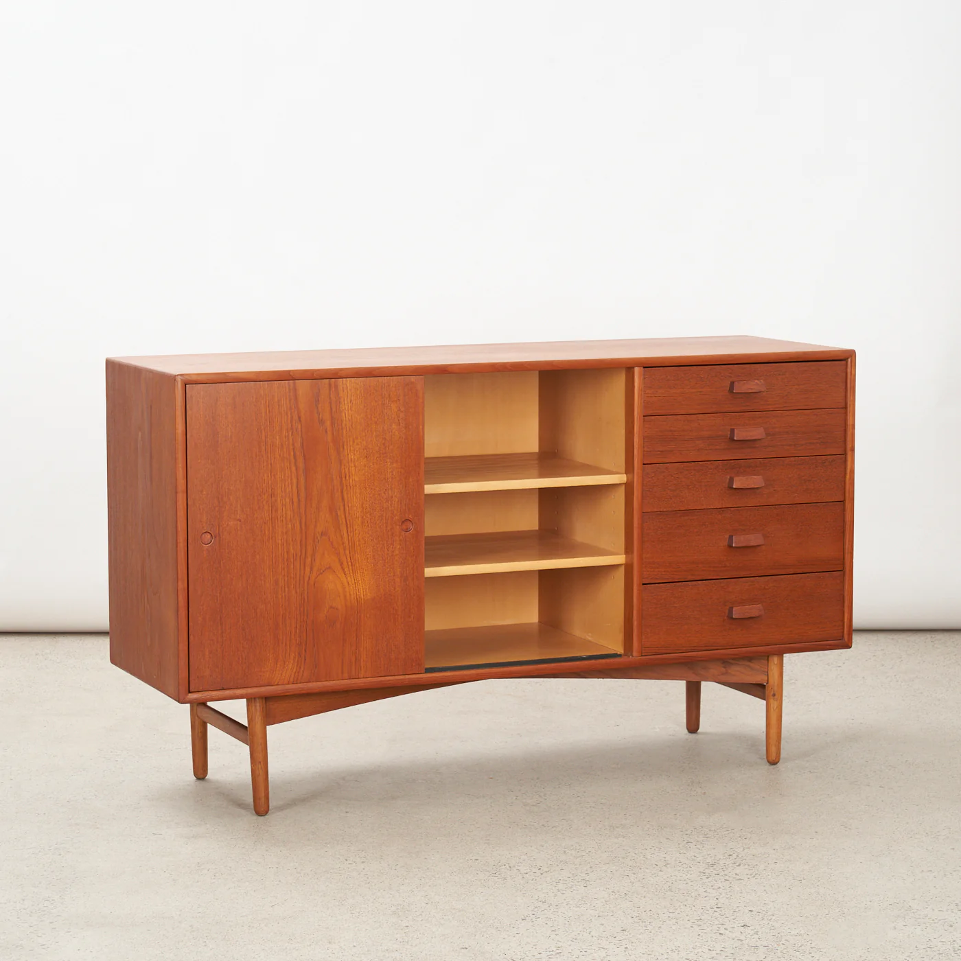 Teak Sideboard by Svend Åge Hansen for Næstved Møbelfabrik, Denmark - Image 3