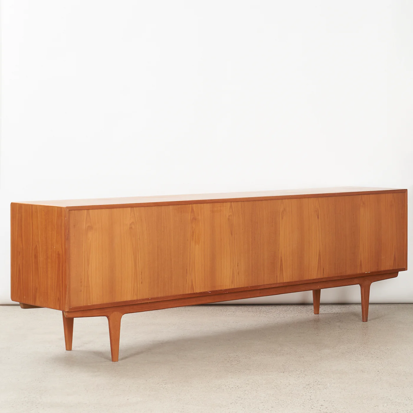 Teak Sideboard w/ Tambour Doors by Bernhard Pedersen & Søn, Denmark - Image 12