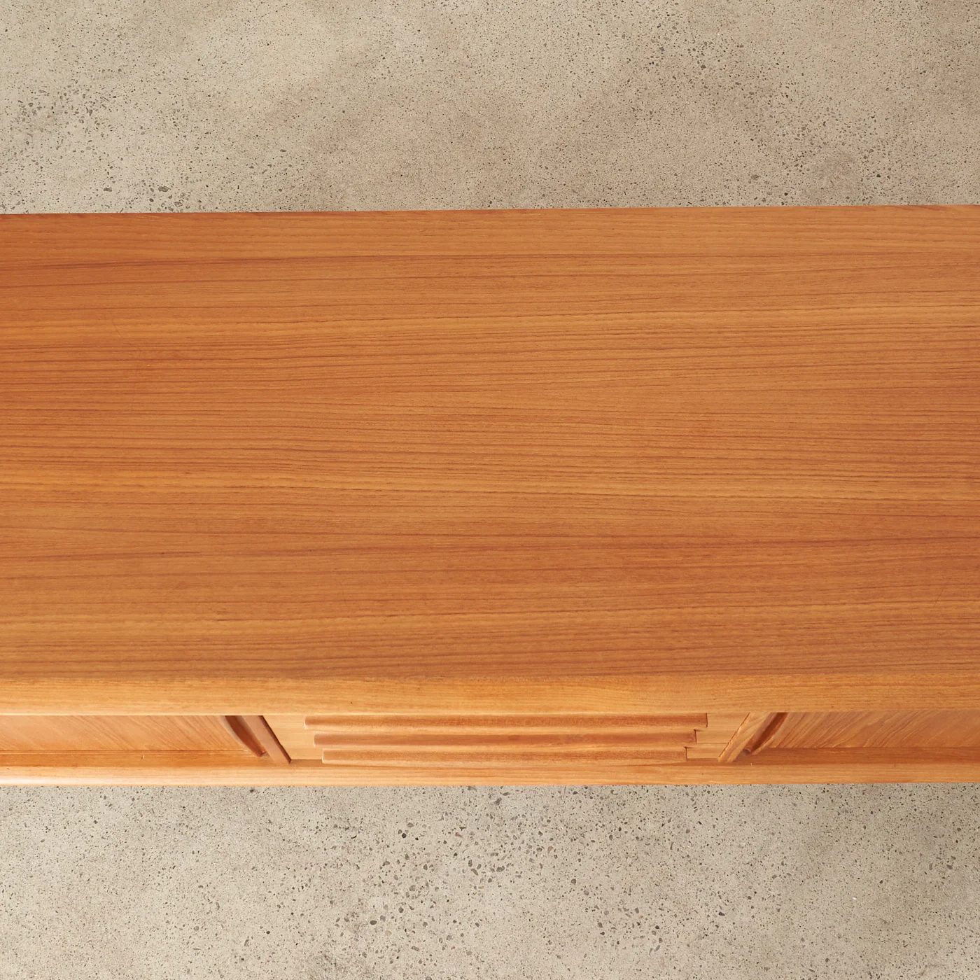 Teak Sideboard w/ Tambour Doors by Bernhard Pedersen & Søn, Denmark - Image 5