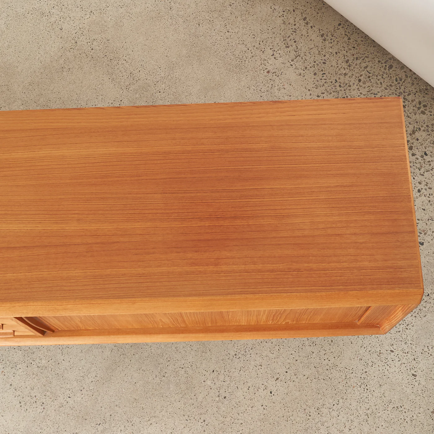 Teak Sideboard w/ Tambour Doors by Bernhard Pedersen & Søn, Denmark - Image 6