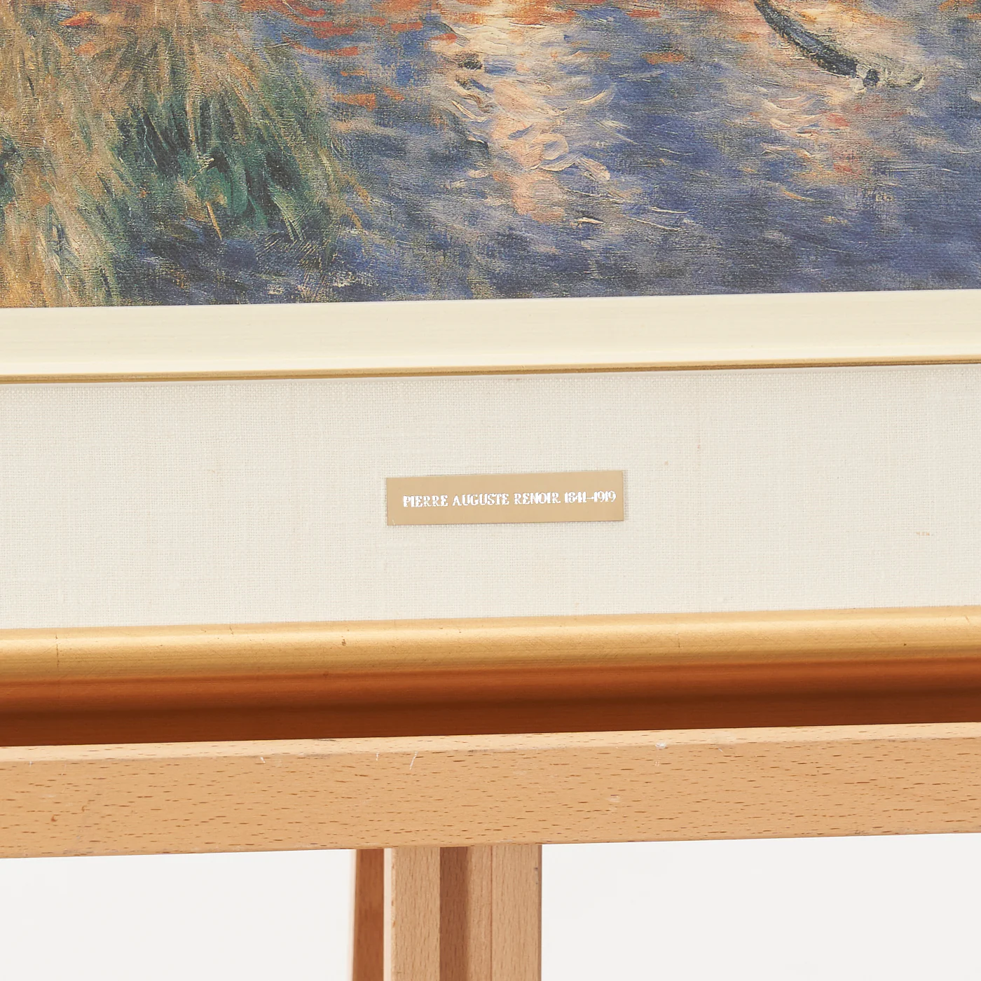 'The Skiff' Print by Pierre-Auguste Renoir - Image 4