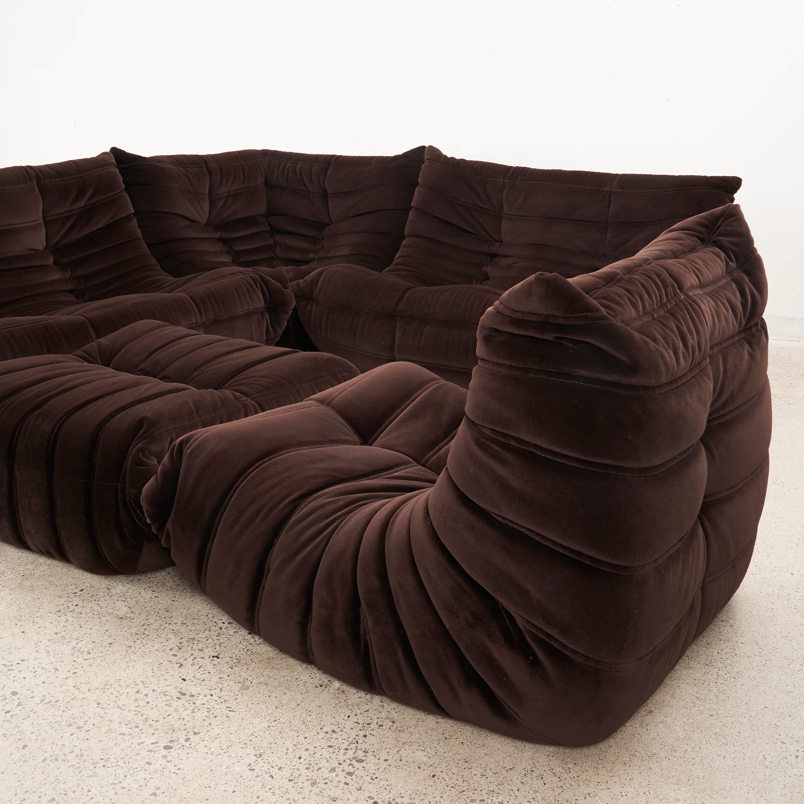 TOGO 5 Piece Sofa Set by Michel Ducaroy for Ligne Roset - Image 4