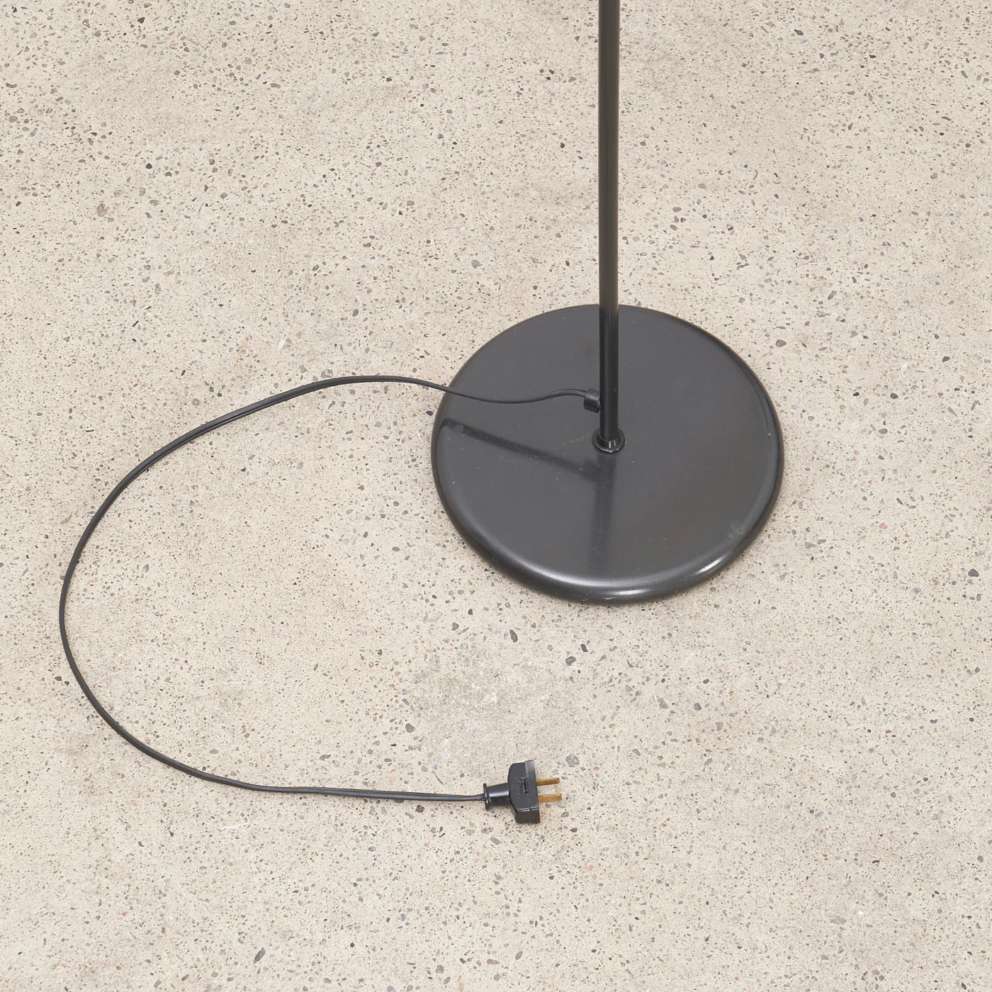 Vintage Murano Floor Lamp w/ Blue Glass Shade - Image 6